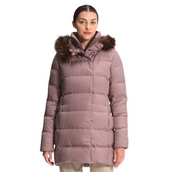 The North Face New Dealio Down Parka Mauve Size Small New